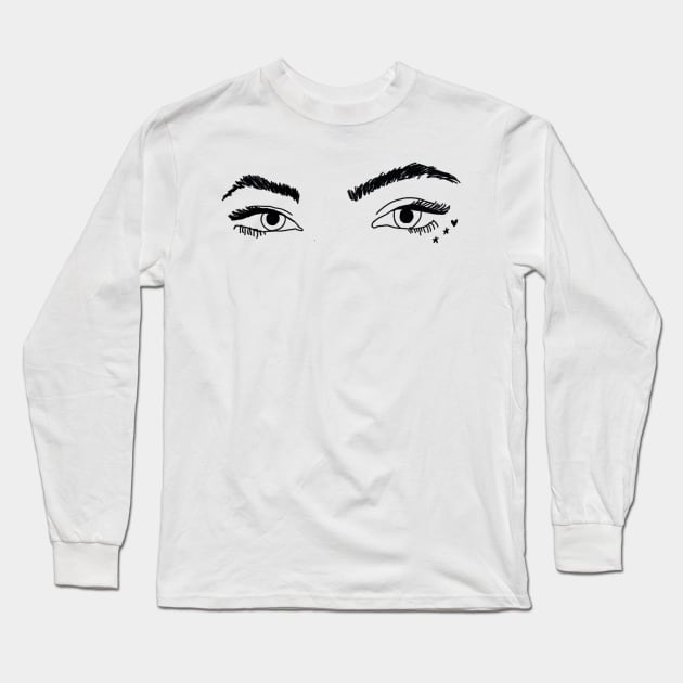 Eyes Long Sleeve T-Shirt by lolosenese